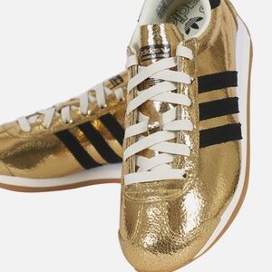 Adidas Gold and Black Country OG Sneakers - Gorgeous